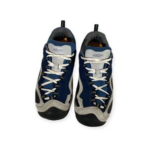 Keen Wasach Crest Vent Mens Size 9 Blue Lace Up Breathable Hiking Shoes